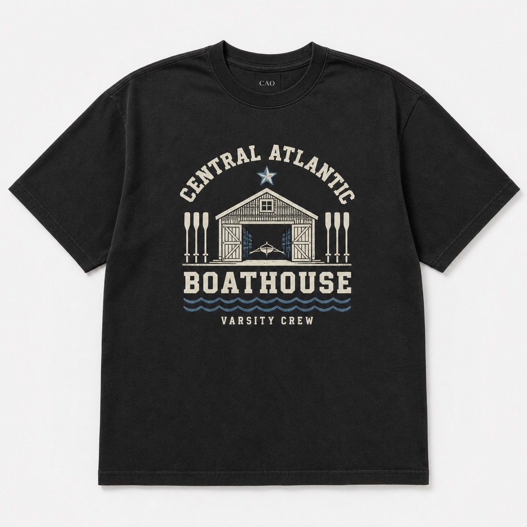 Central Atlantic Boathouse Varsity Tee