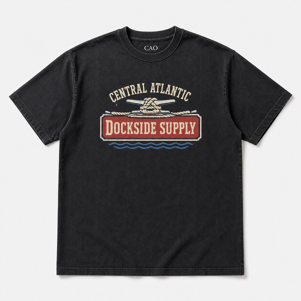 Central Atlantic Dockside Supply Tee