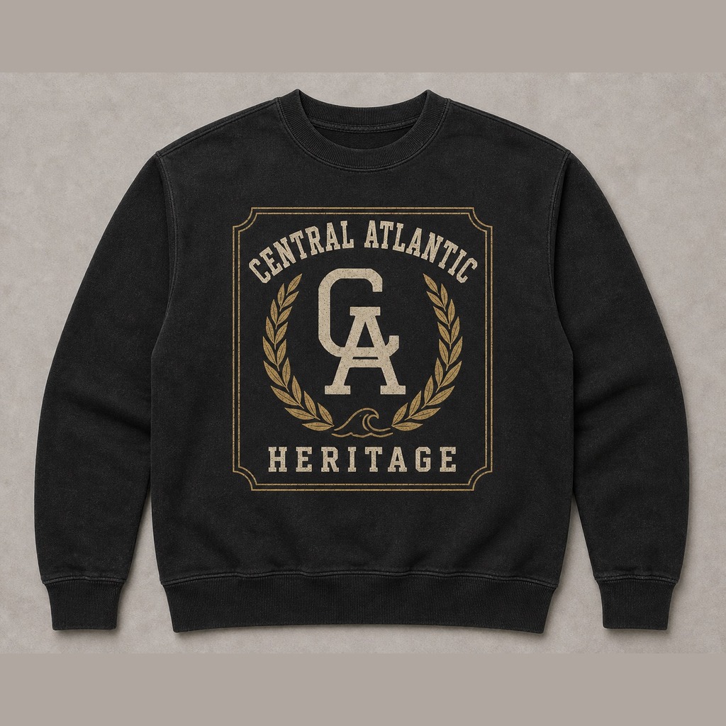 Central Atlantic Heritage Monogram Crewneck