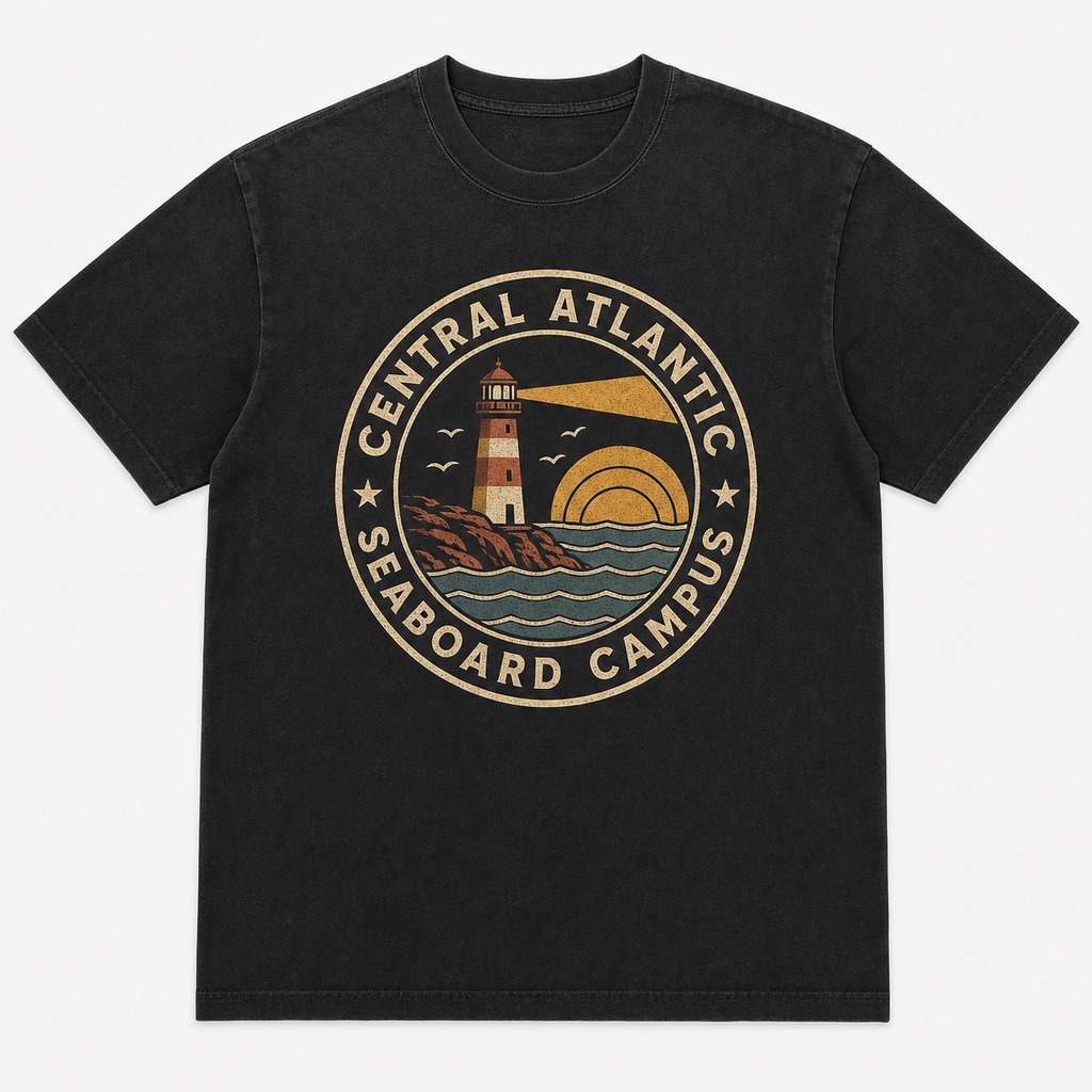 Central Atlantic Lighthouse Circle Tee